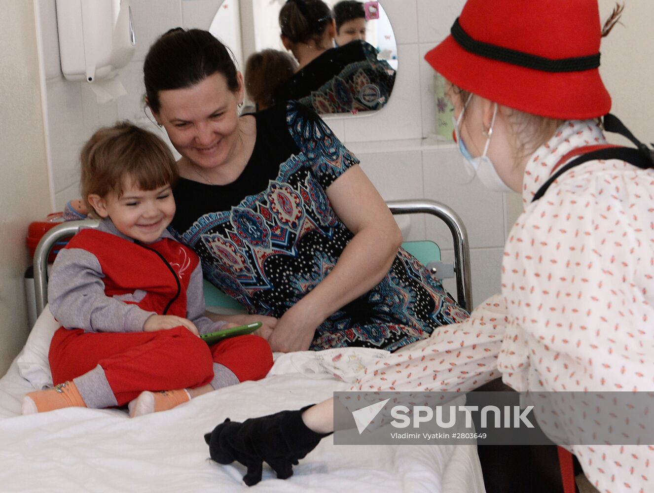 Doctor Clown at Russian Children's City Hospital