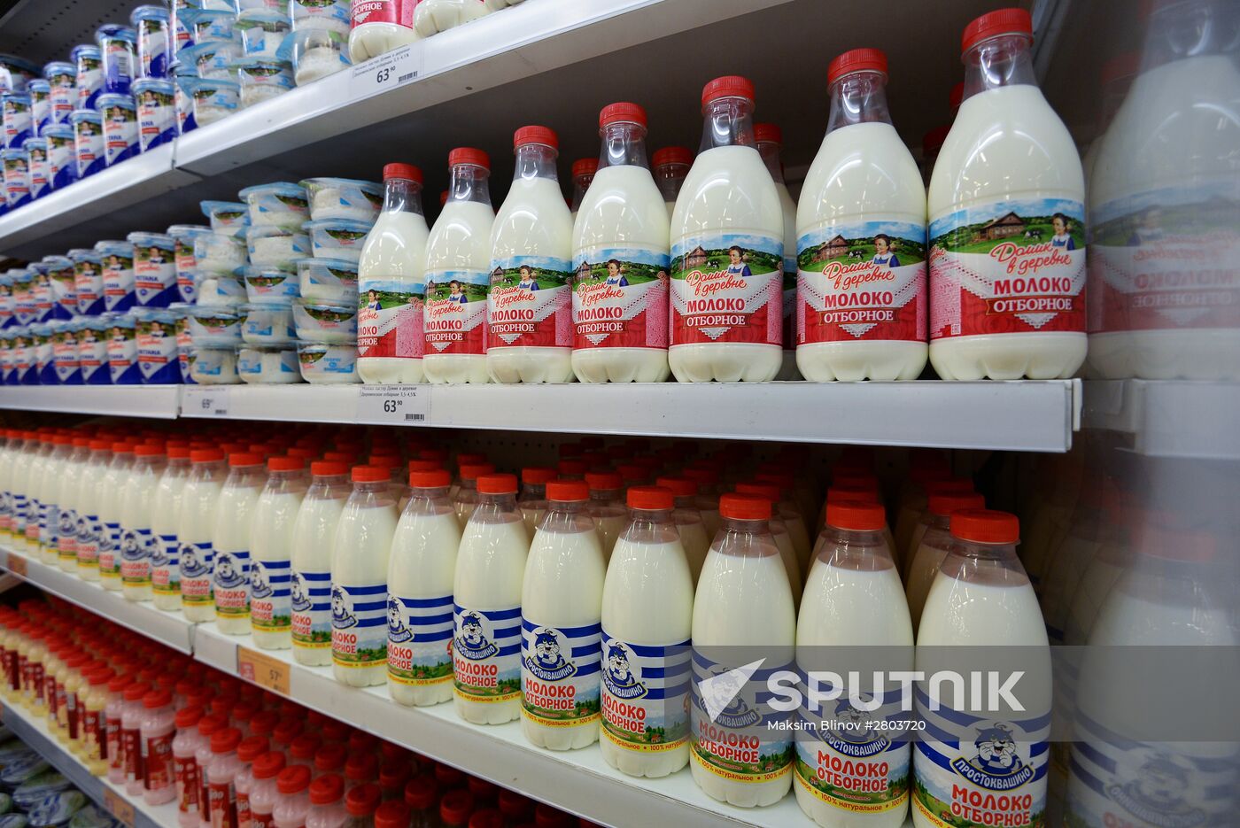 Russian shops may face milk shortages