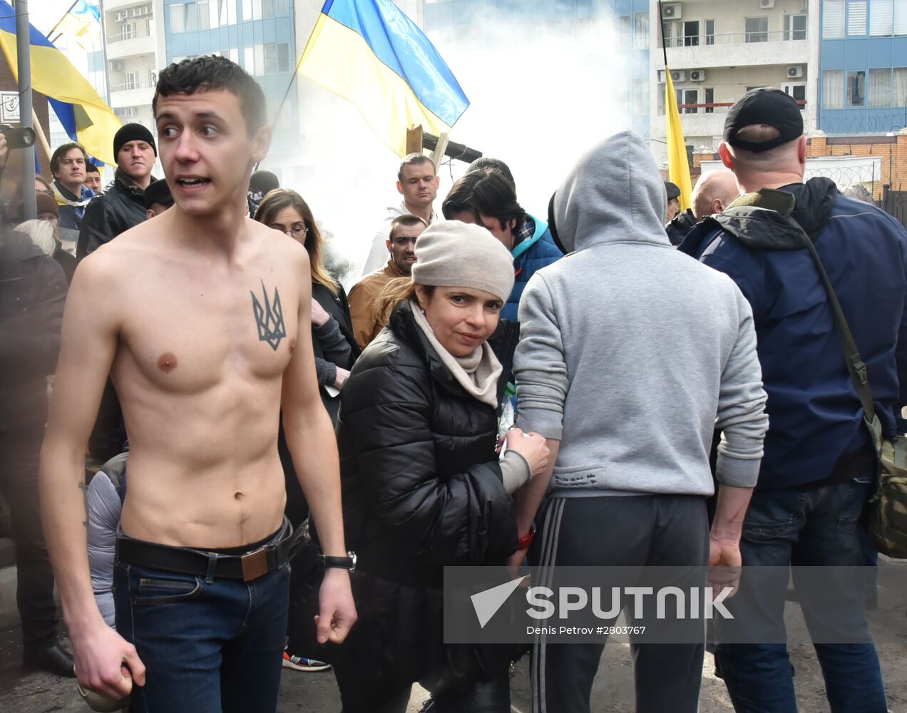 Agression against Russian diplomatic missions in Ukraine