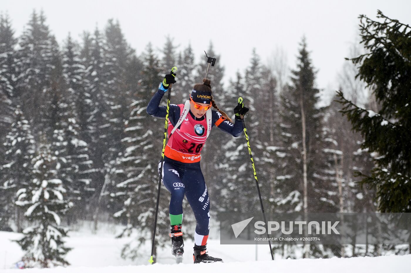 Biathlon World Championships. Women. Individual race