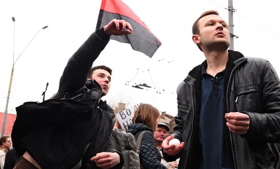Aggression against Russian diplomatic missions in Ukraine