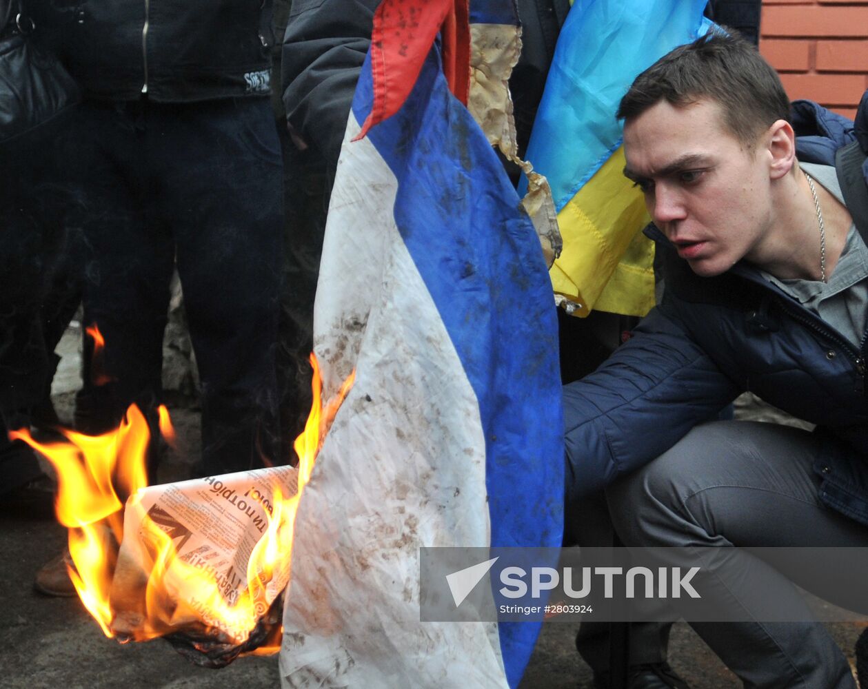 Aggression against Russian diplomatic missions in Ukraine