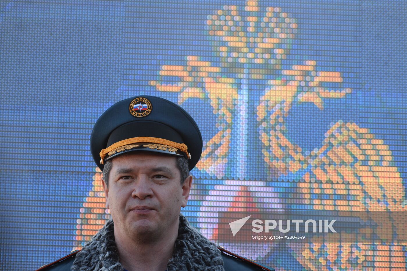 Emergency Ministry drill inside refugee center