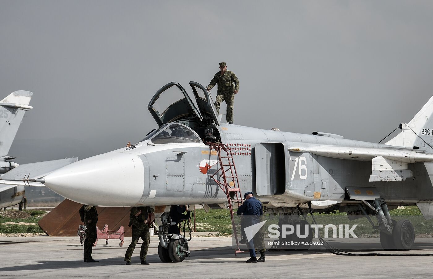 Hmeimim airbase in Syria