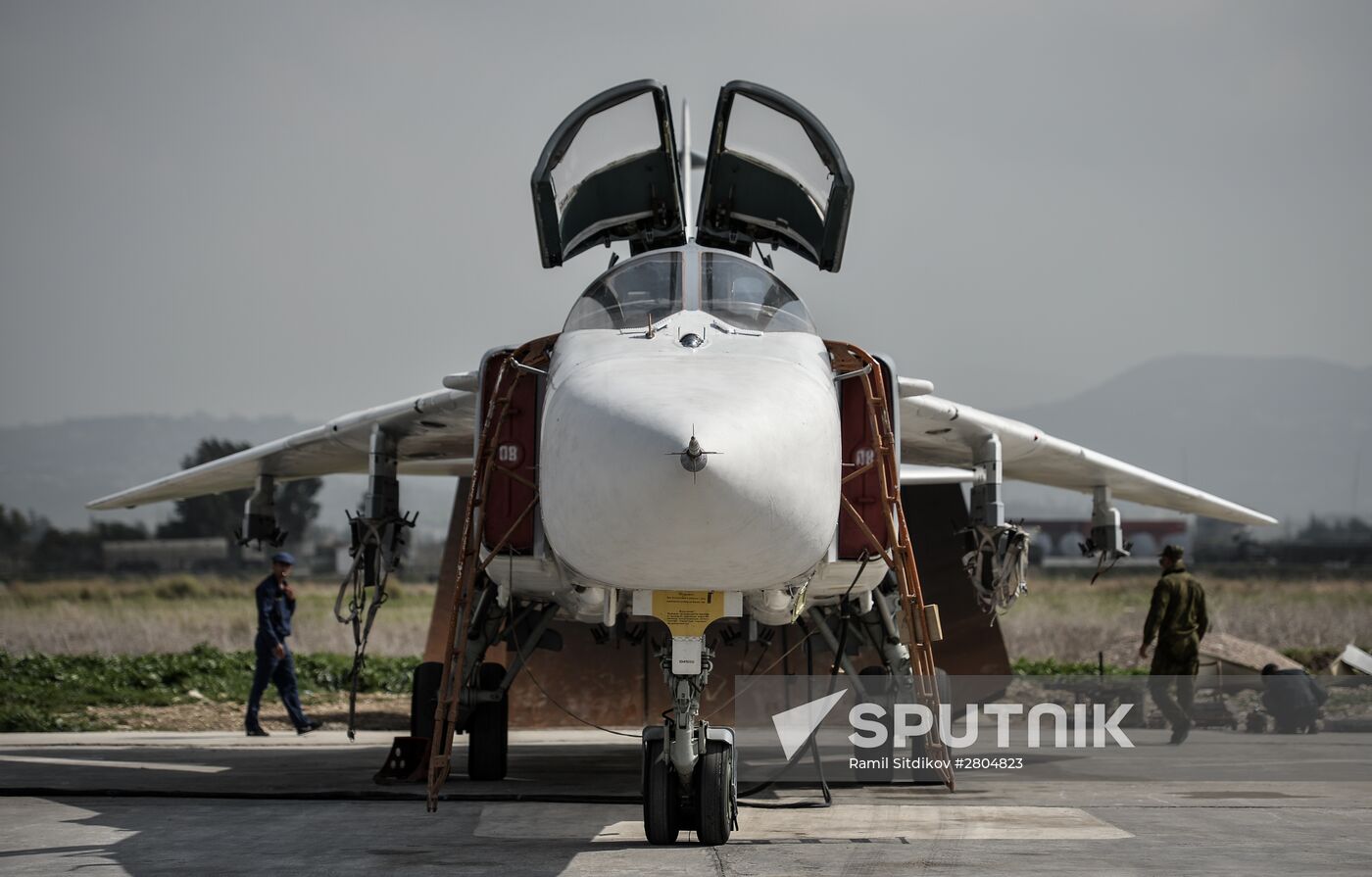 Hmeimim airbase in Syria