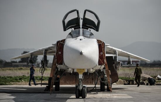 Hmeimim airbase in Syria