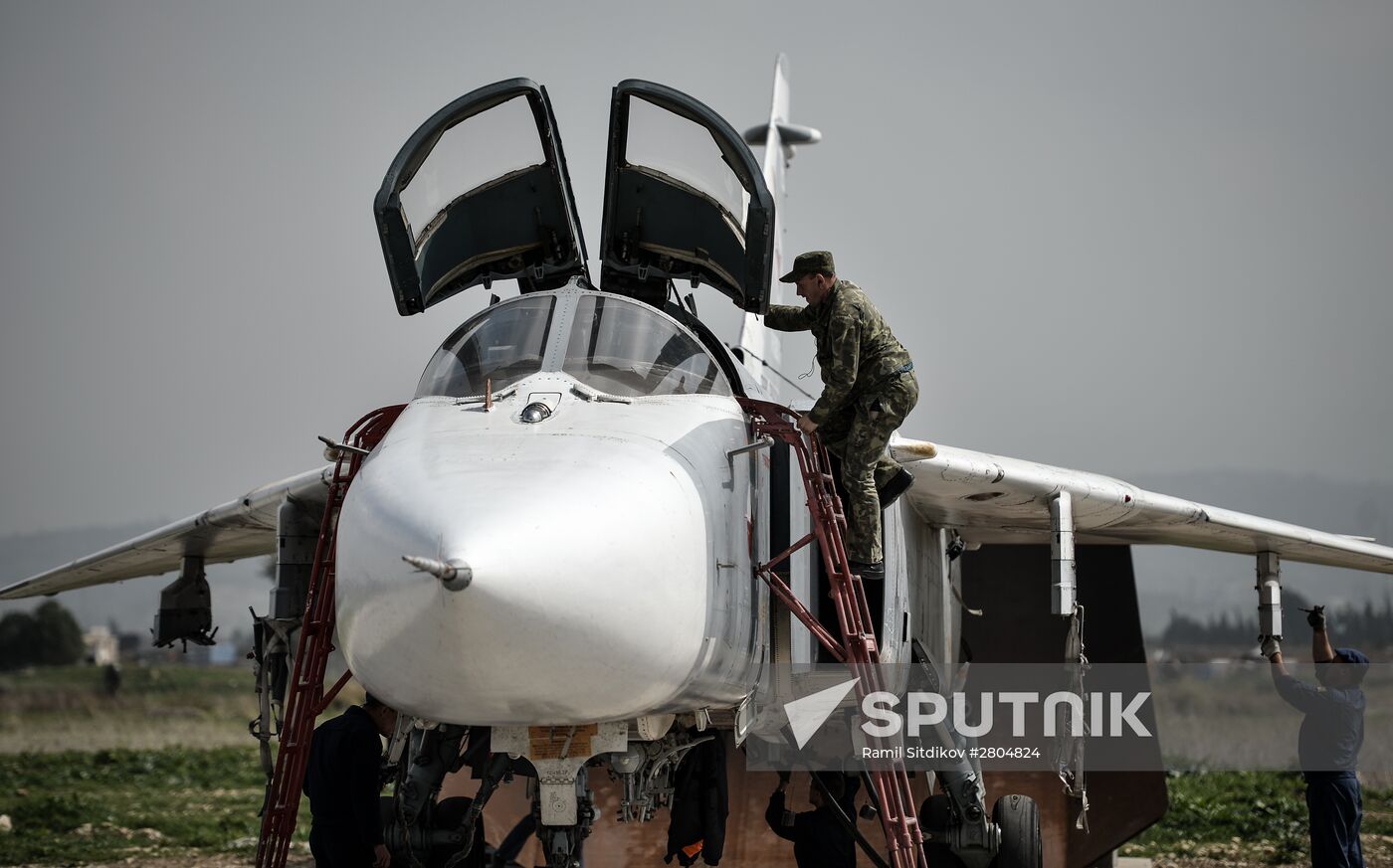 Hmeimim airbase in Syria