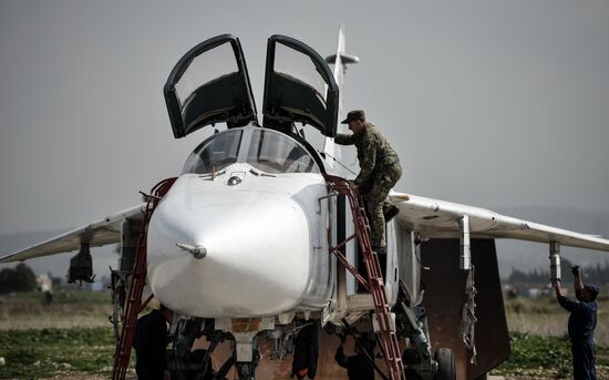 Hmeimim airbase in Syria