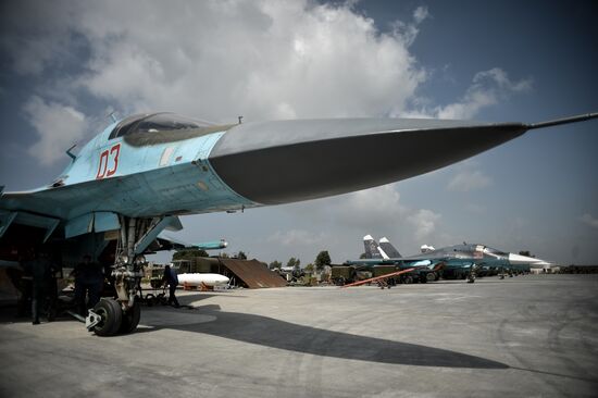 Hmeimim airbase in Syria