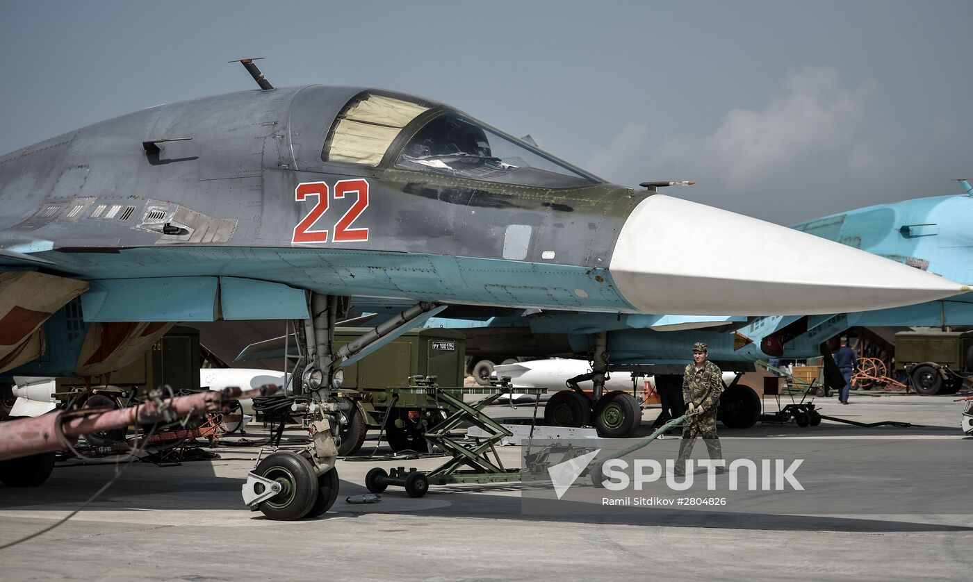 Hmeimim airbase in Syria