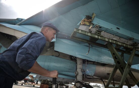 Hmeimim airbase in Syria