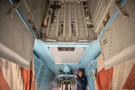 Hmeimim airbase in Syria