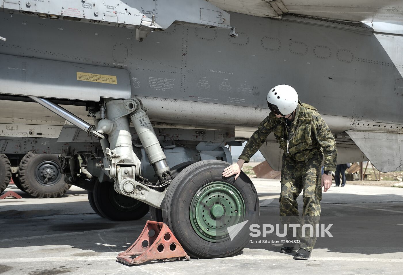 Hmeimim airbase in Syria