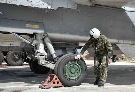 Hmeimim airbase in Syria