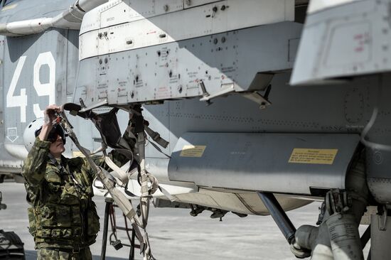 Hmeimim airbase in Syria