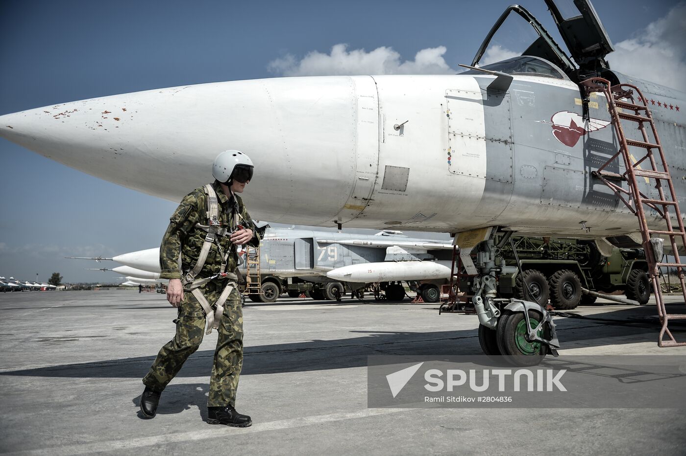 Hmeimim airbase in Syria