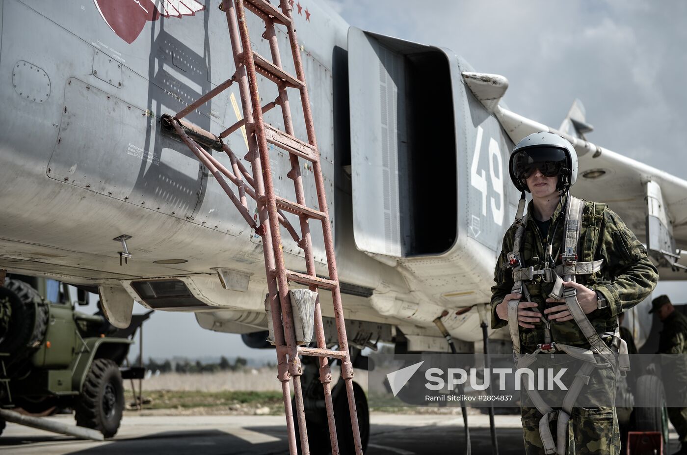 Hmeimim airbase in Syria