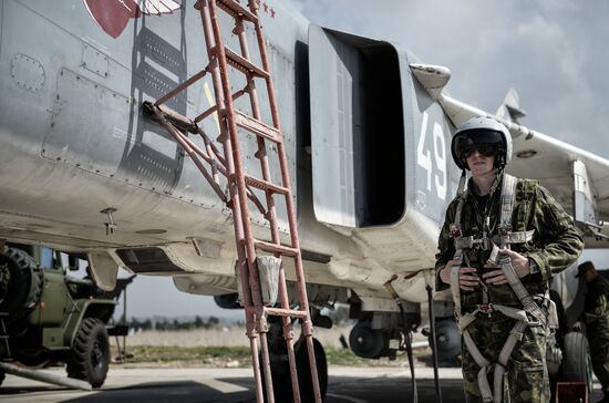 Hmeimim airbase in Syria