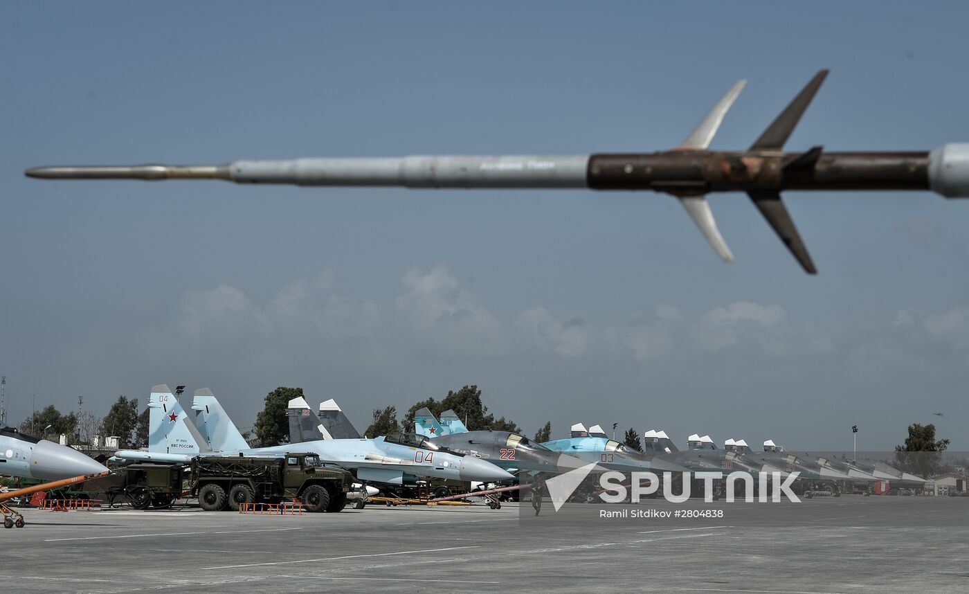 Hmeimim airbase in Syria