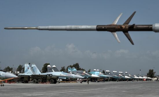 Hmeimim airbase in Syria