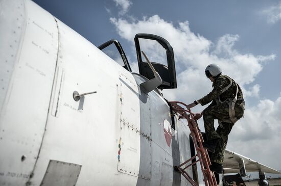 Hmeimim airbase in Syria