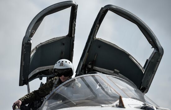 Hmeimim airbase in Syria