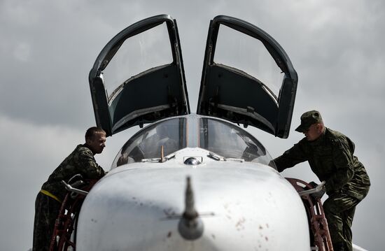 Hmeimim airbase in Syria