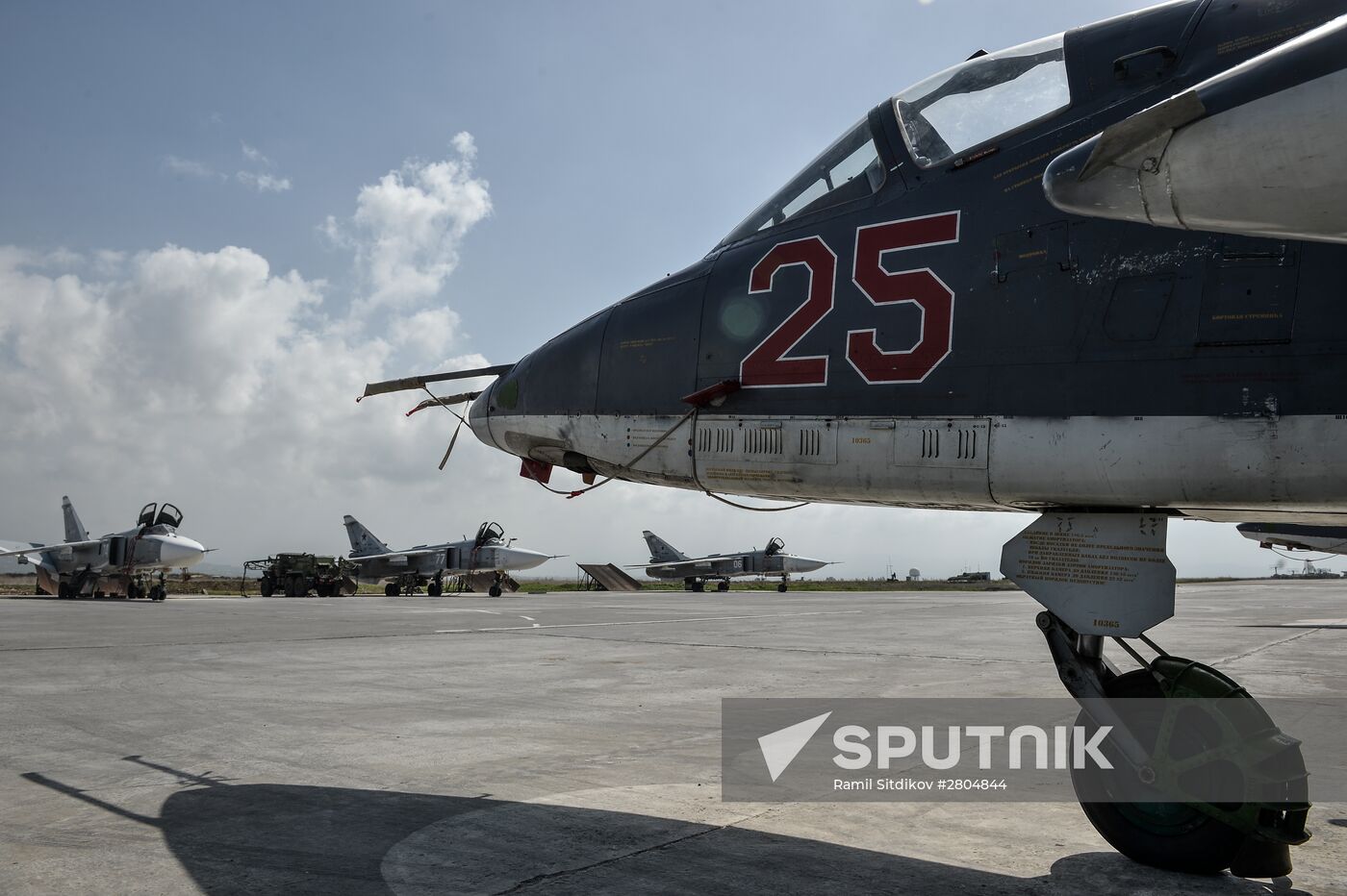 Hmeimim airbase in Syria