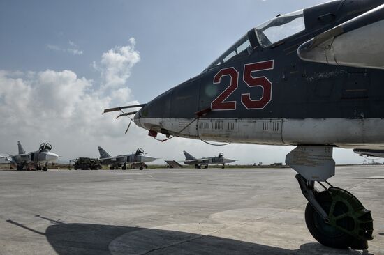Hmeimim airbase in Syria