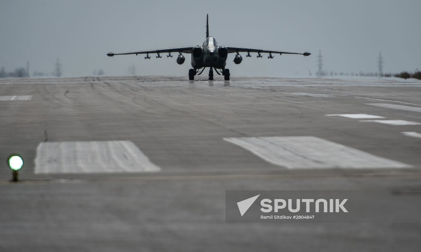 Hmeimim airbase in Syria