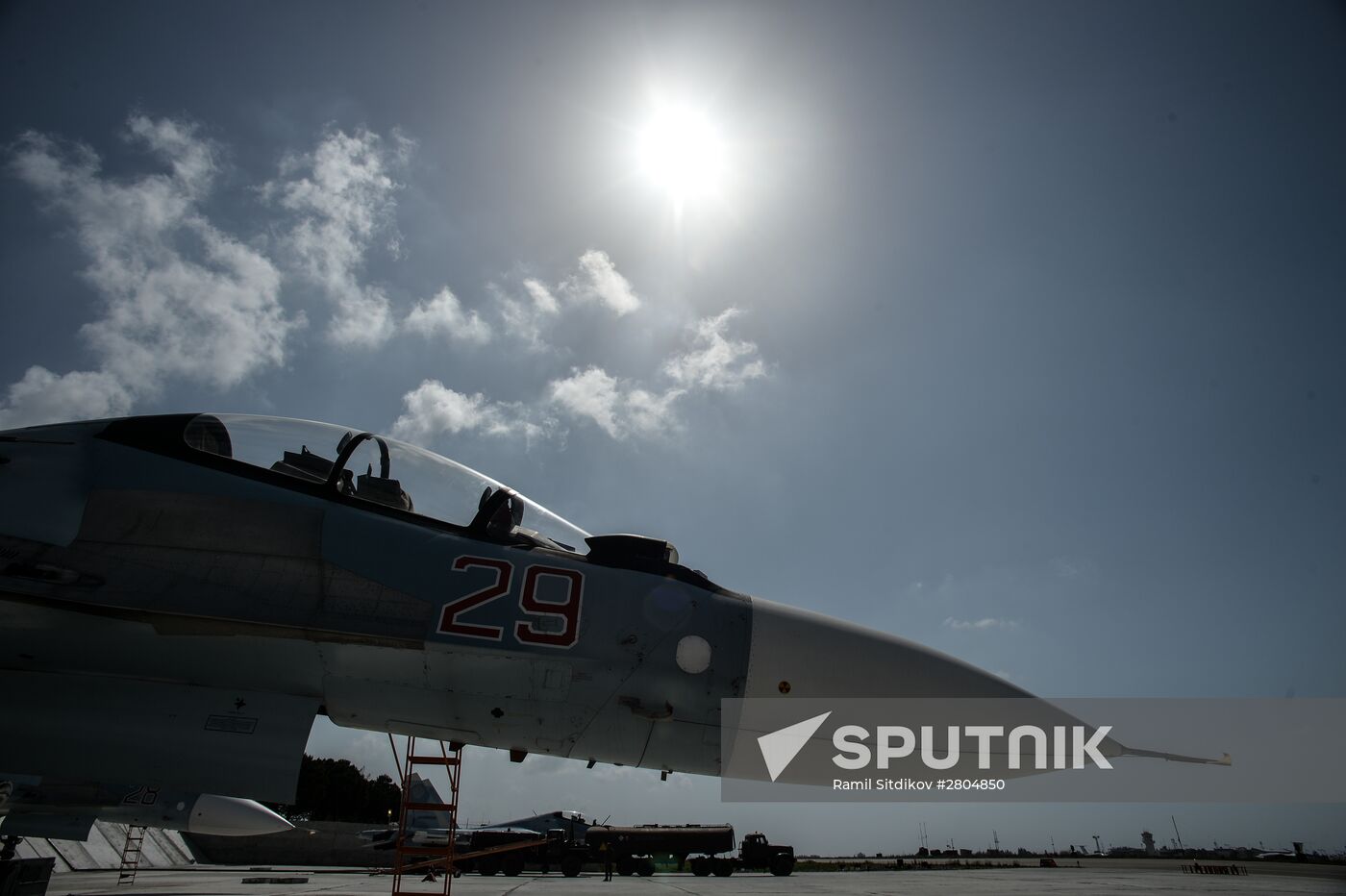 Hmeimim airbase in Syria