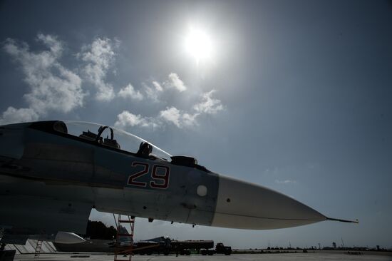 Hmeimim airbase in Syria