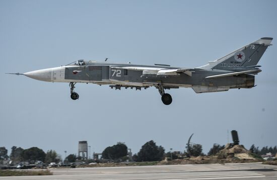 Hmeimim airbase in Syria