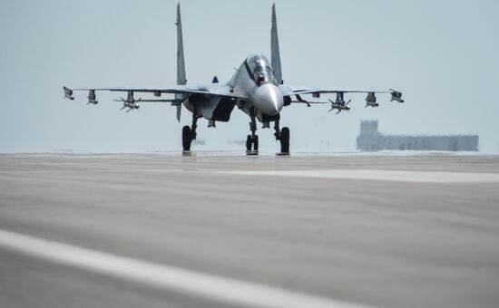 Hmeimim airbase in Syria