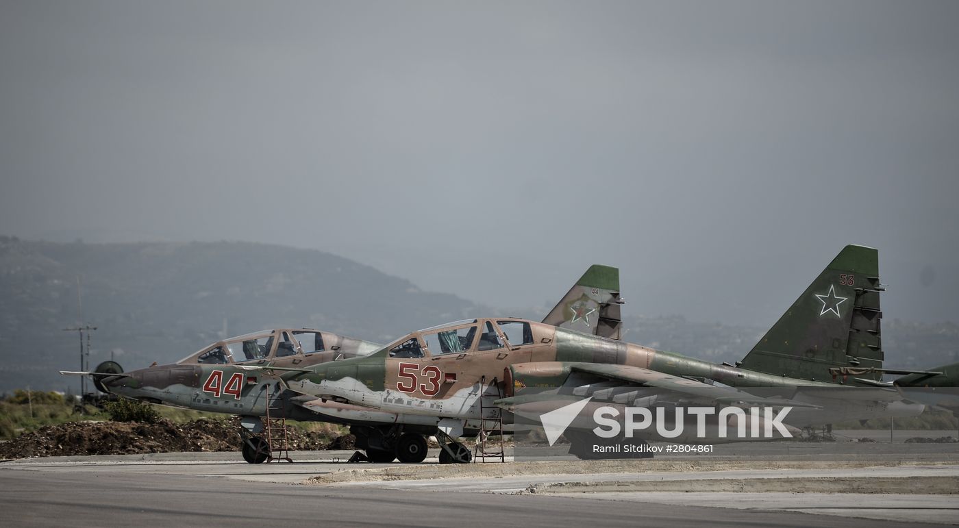 Hmeimim airbase in Syria
