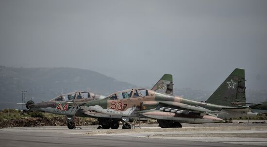 Hmeimim airbase in Syria