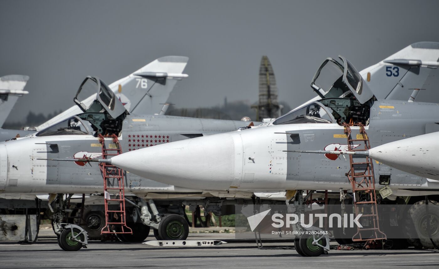 Hmeimim airbase in Syria