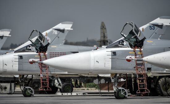 Hmeimim airbase in Syria
