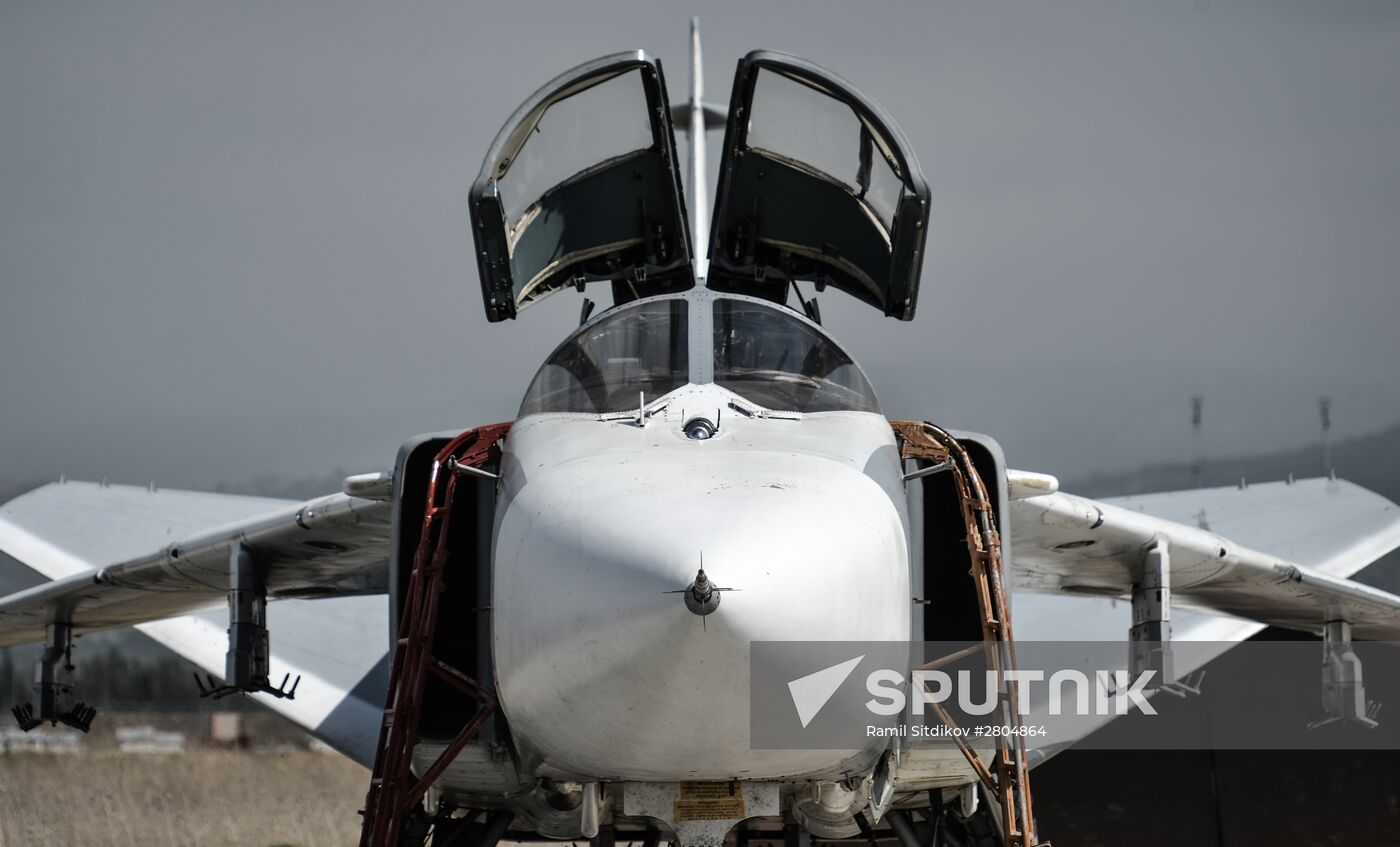 Hmeimim airbase in Syria
