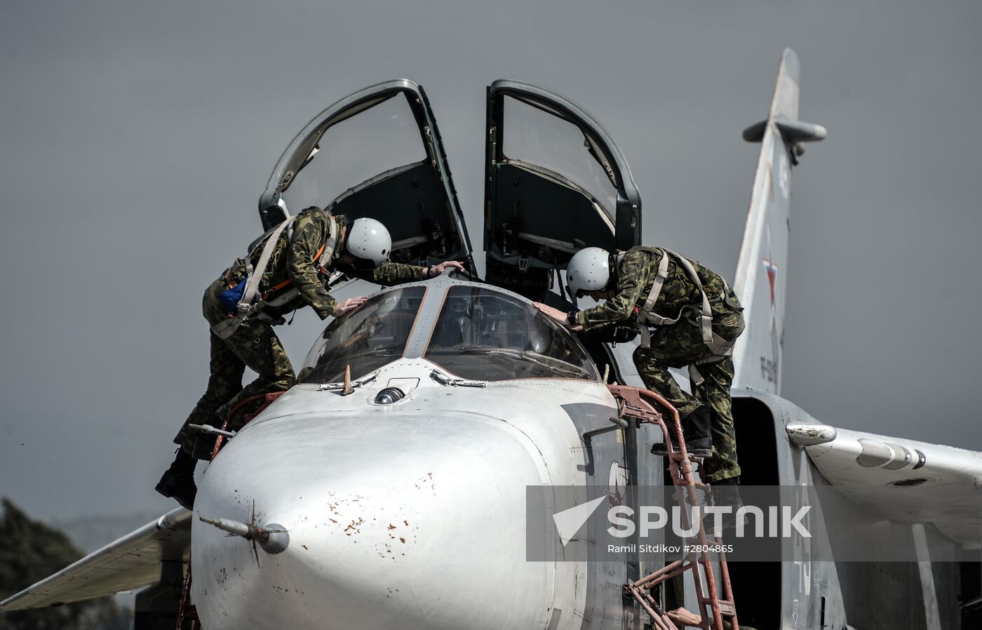 Hmeimim airbase in Syria