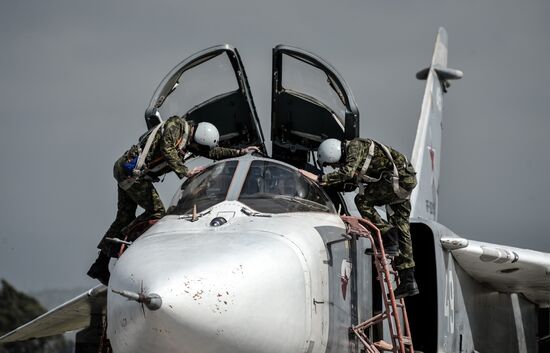 Hmeimim airbase in Syria