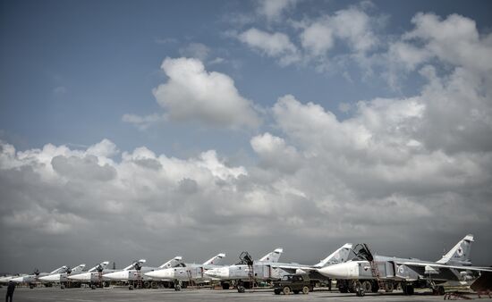 Hmeimim airbase in Syria