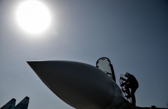 Hmeimim airbase in Syria