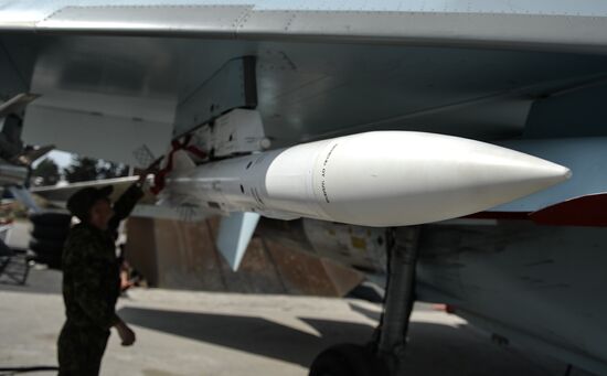Hmeimim airbase in Syria