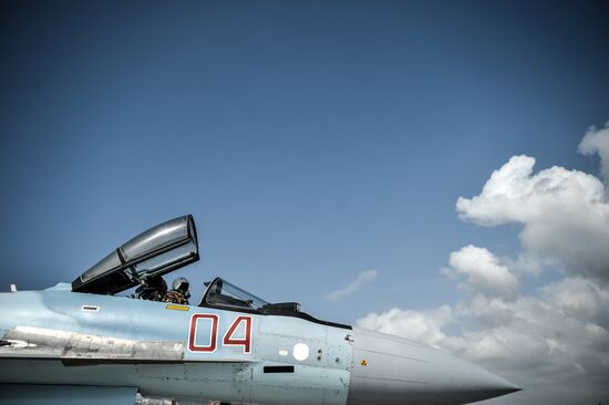 Hmeimim airbase in Syria