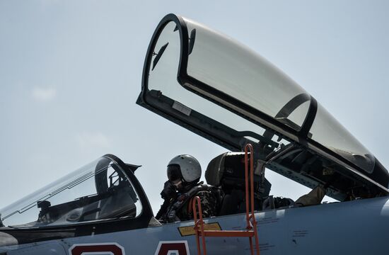 Hmeimim airbase in Syria