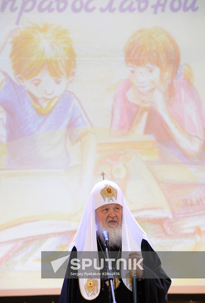 Patriarch Kirill meets with Moscow Mayor Sergei Sobyanin