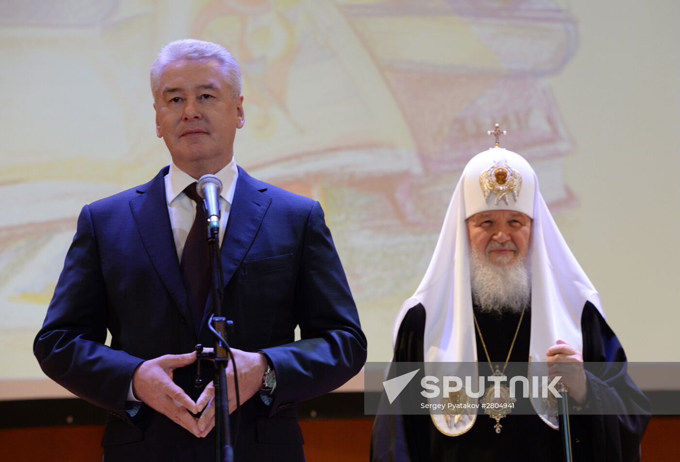 Patriarch Kirill meets with Moscow Mayor Sergei Sobyanin