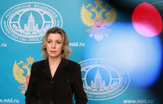 Briefing by Russian Foreign Ministry Spokesperson Zakharova