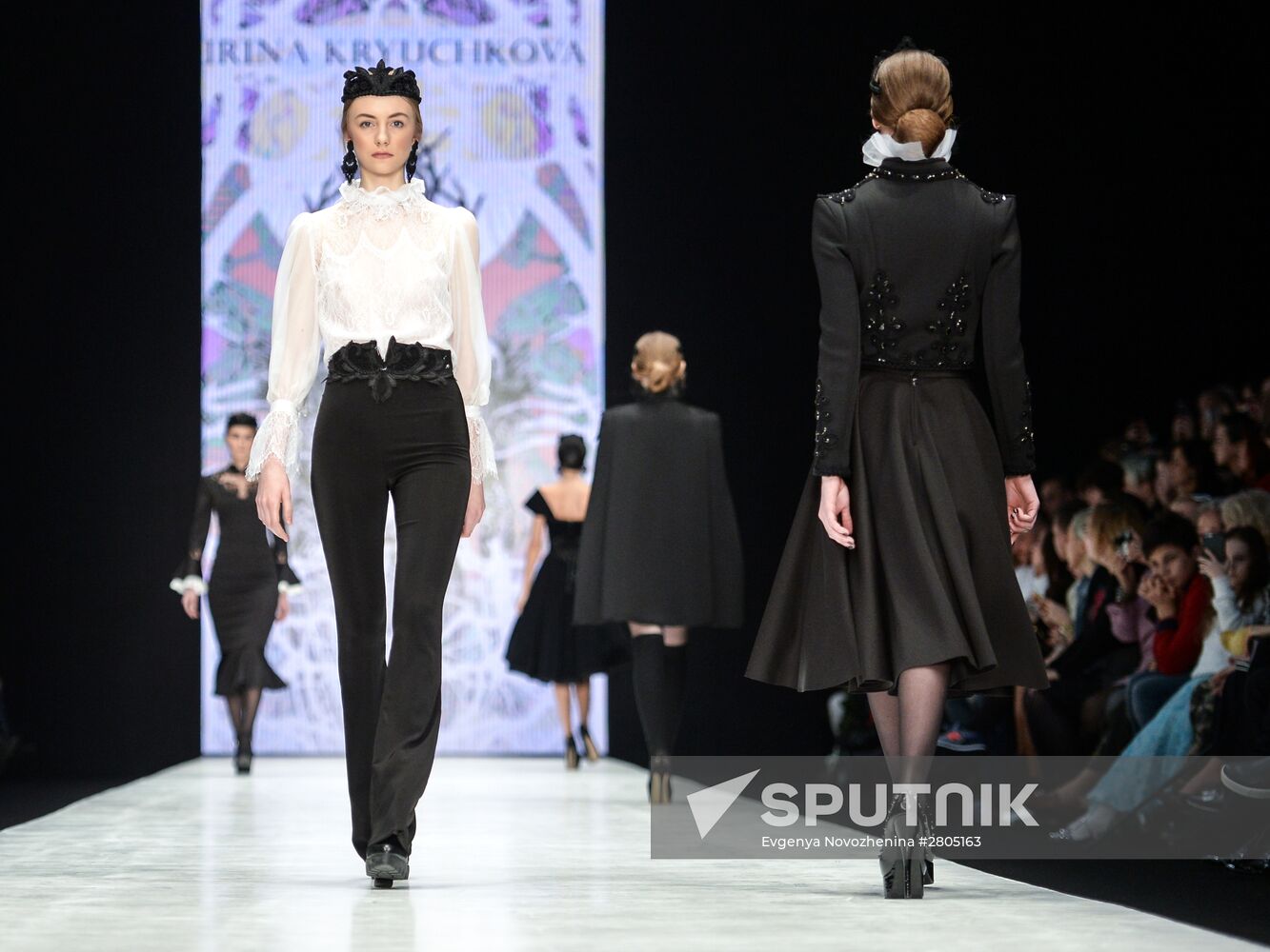 Mercedes-Benz Fashion Week Russia. Day One